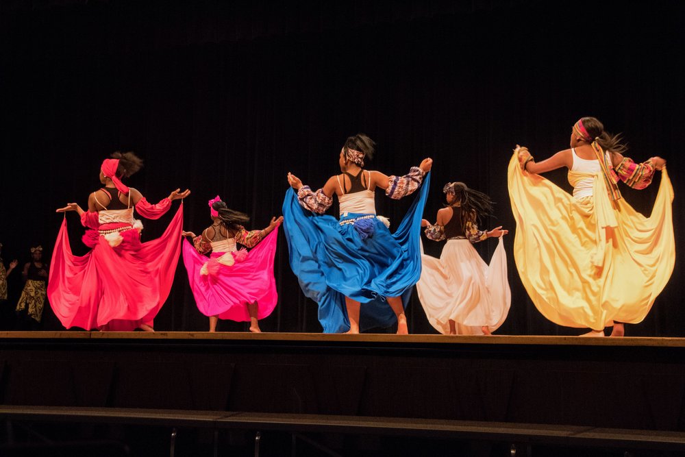Assembly ends in song and dance