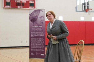 Abby Kelley Foster performance shares message of inspiration at Middle School