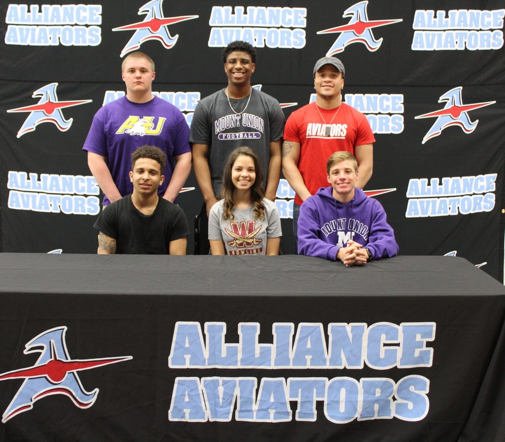 AHS hosts second athlete college signing day