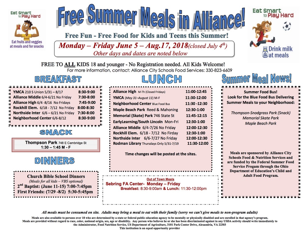 ACS serves summer meals