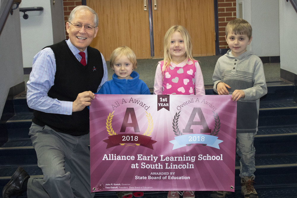 AELS Receives All A’s Alliance City School District