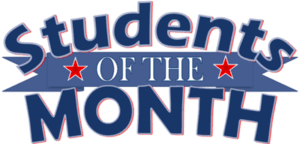OCTOBER STUDENTS OF THE MONTH