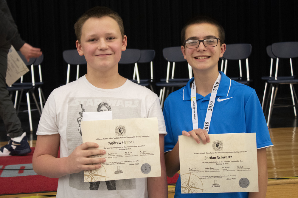 Schwartz Wins Back to Back to Back Geo Bees