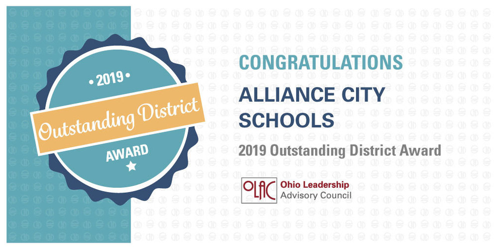 ALLIANCE CITY SCHOOLS WINS OLAC OUTSTANDING DISTRICT AWARD