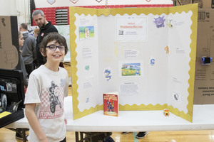 AMS Reading Fair Draws Crowd