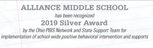 Congrats to AMS for PBIS Award!