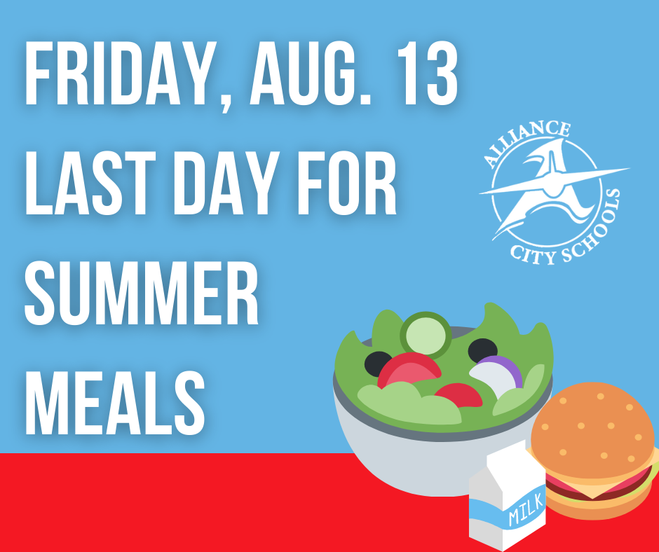 summer meal update