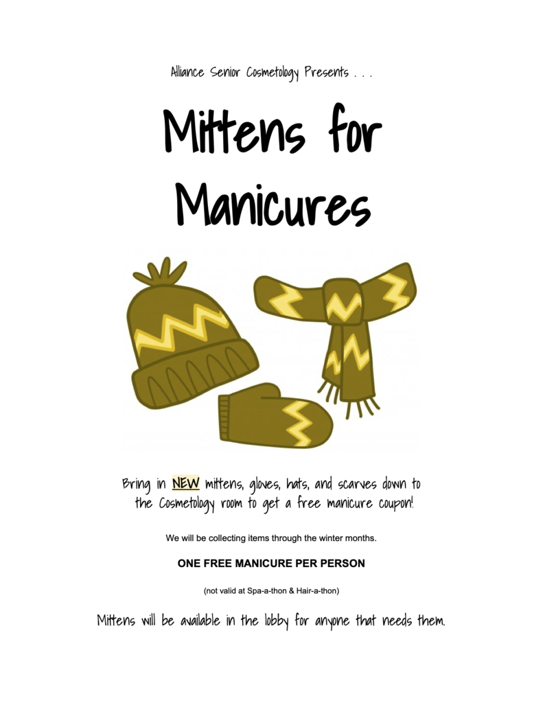 mittens for manicures information