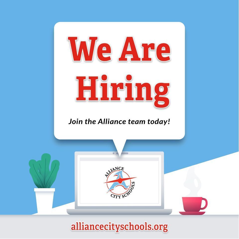 we are hiring graphic
