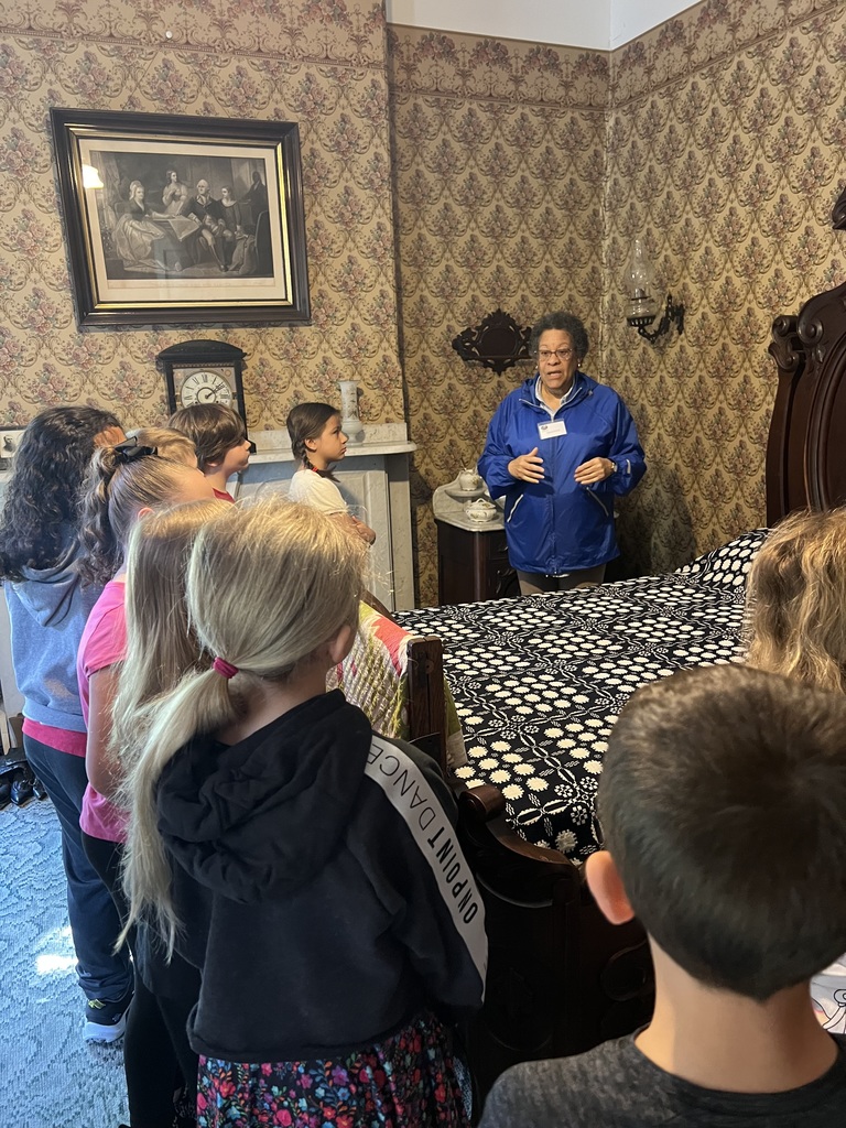 AES Students visiting Mabel Hartzell Home