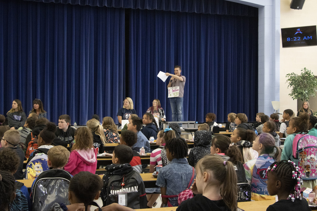 AES students at summer school