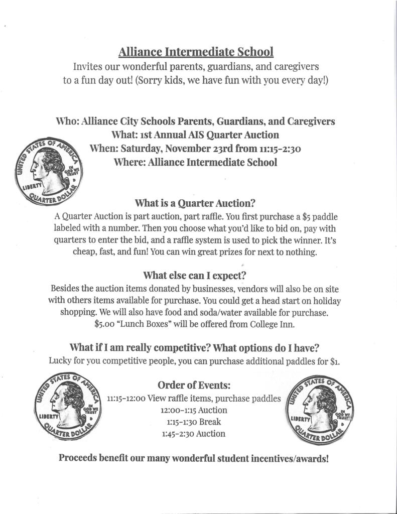 Quarter Auction